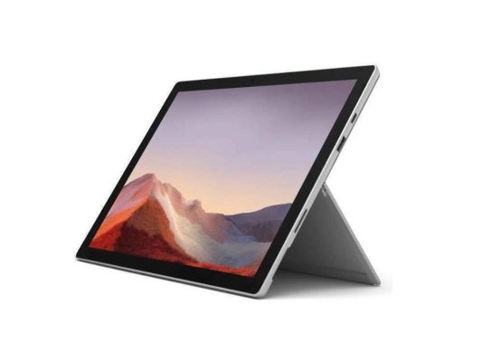 Microsoft Surface Pro 7 Platinum (without keyboard) (16GB) (256GB) (Touchscreen)